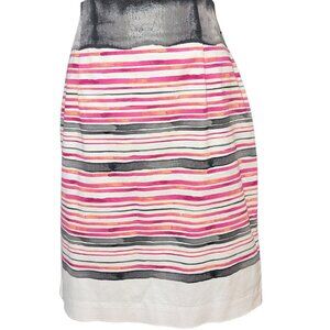 🍂Sept. Sale🍂Striped Cotton Stretch Blend Skirt